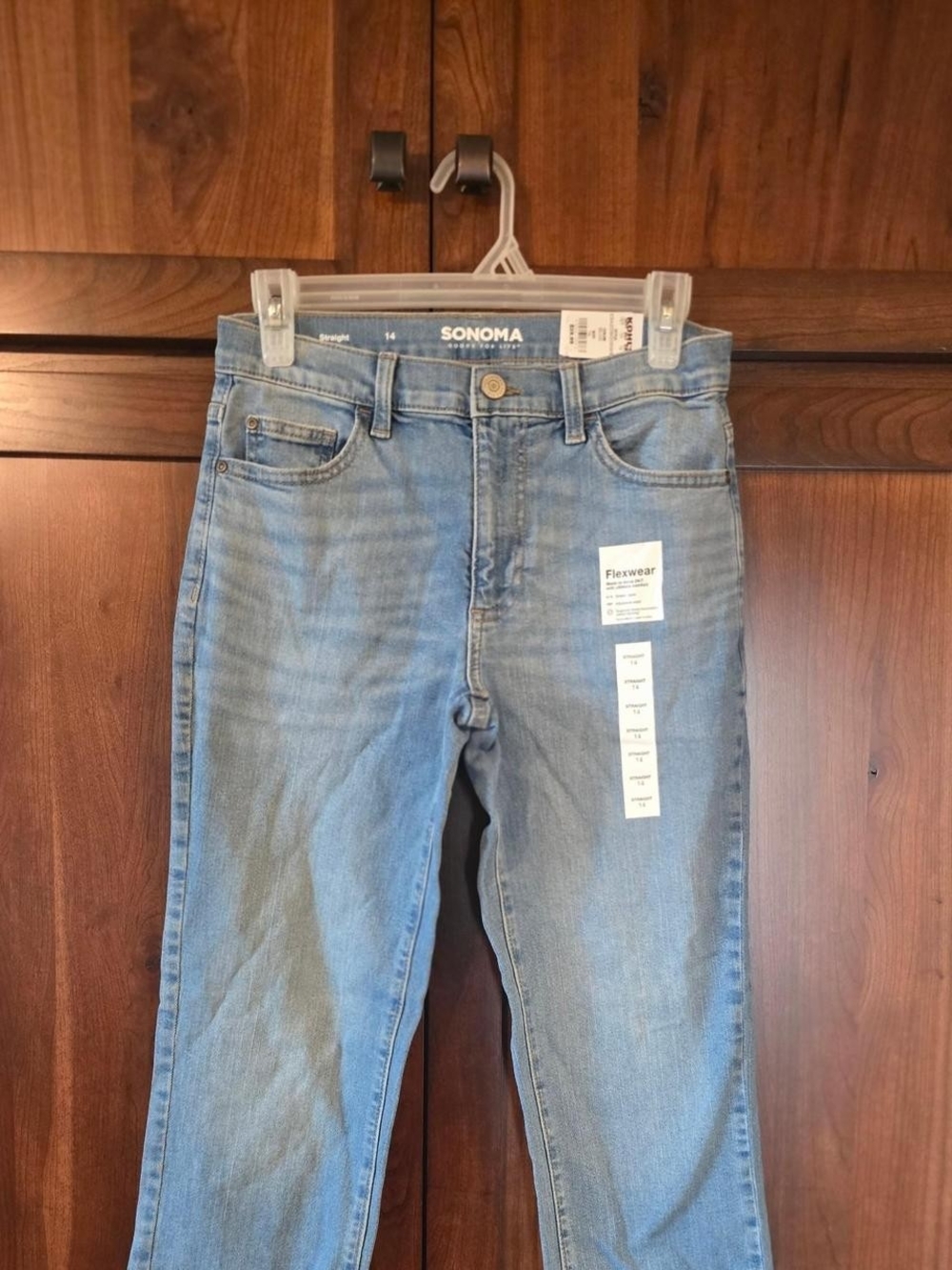 Sonoma Light Wash Kids Straight Jeans